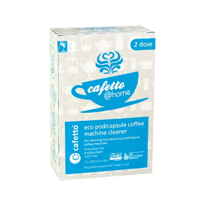 Cafetto @ Home Eco Pod/Capsule Coffee Machine Cleaner
