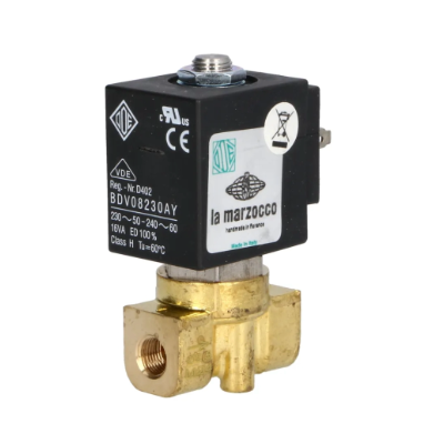 Valve Solenoid 2 Way 1/8 230V Hot Water La Marzocco